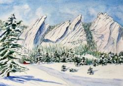 Boulder Flatirons